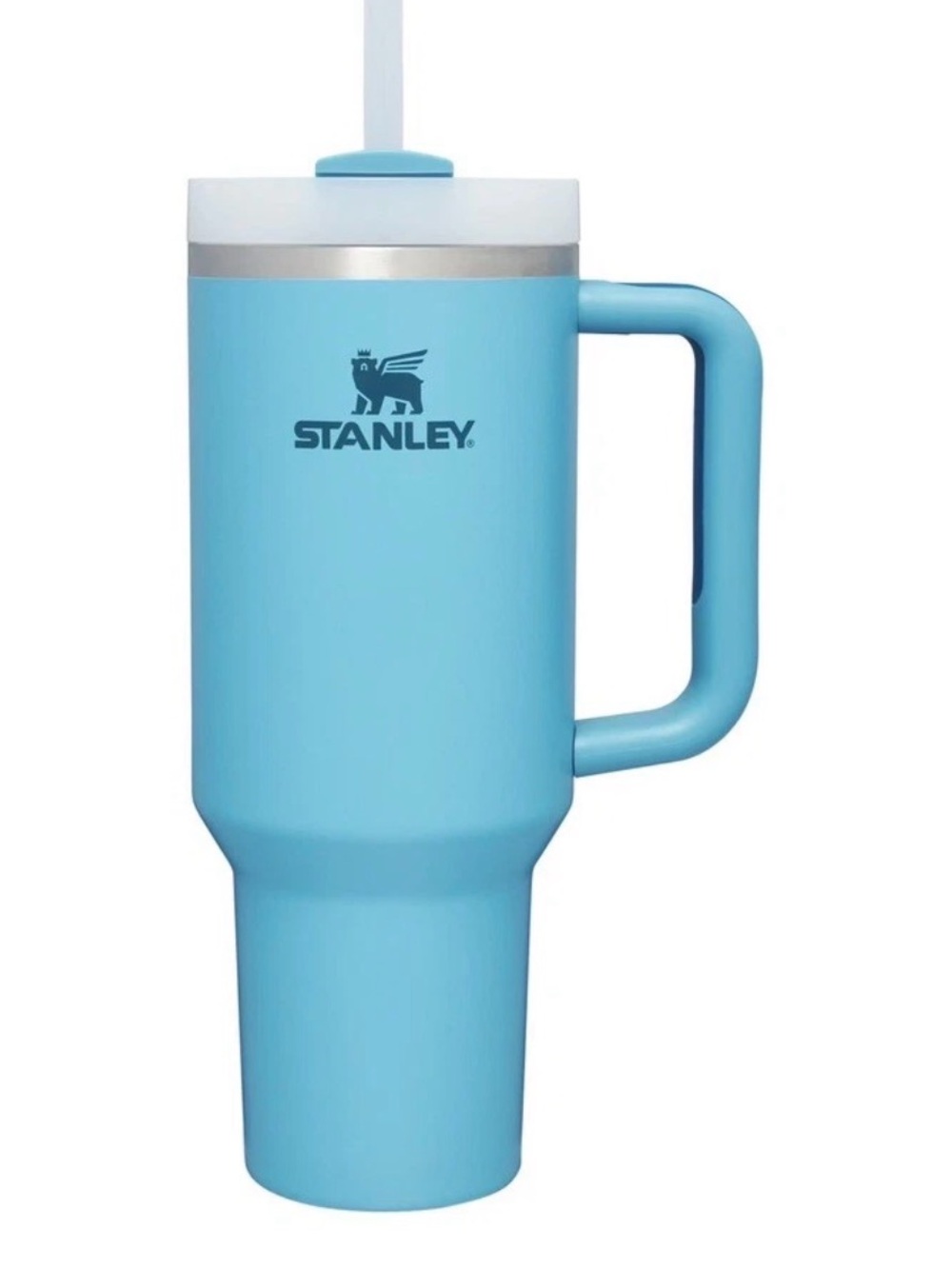 Stanley The Quencher H2.0 Flowstate Tumbler 40 oz - POOL - Blue New!